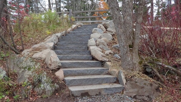 Mesabi Black Granite Steps - Image 2