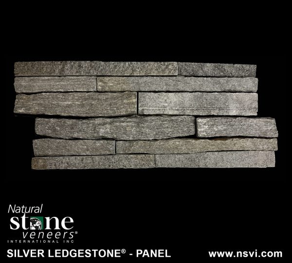 Silver Ledgestone-Panel